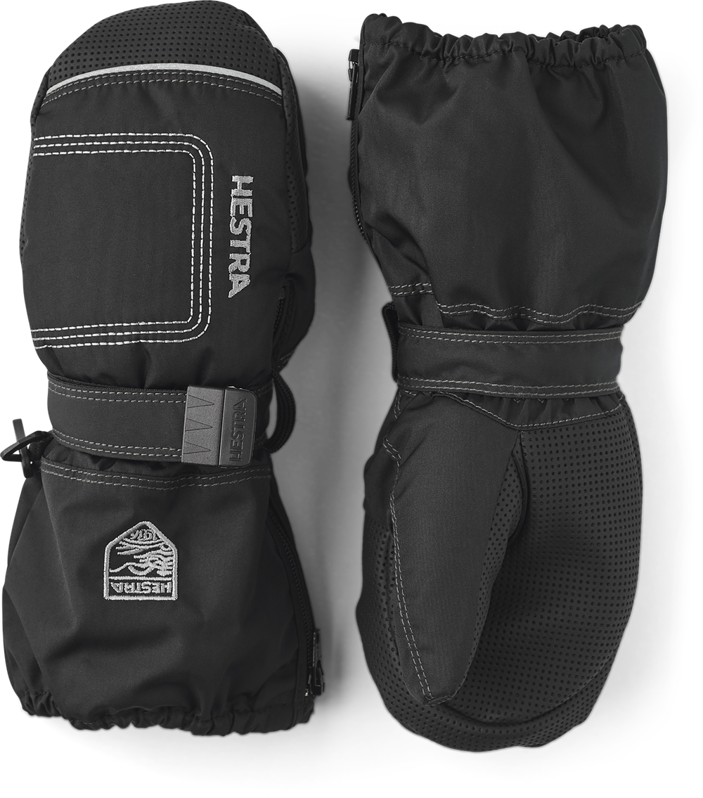 Hestra Baby Zip Long<br> Lang myk og varm vott for de aller minste!