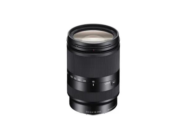 Sony SEL18200LE - Zoomobjektiv - 18 mm - 200 mm - f/3.5-5.6 OSS - Sony E-mount - for Cinema Line; a VLOGCAM; a1; a1 II; a6700; a7 IV; a7C; a7C II; a7CR; a7R V; a7s III; a9 III