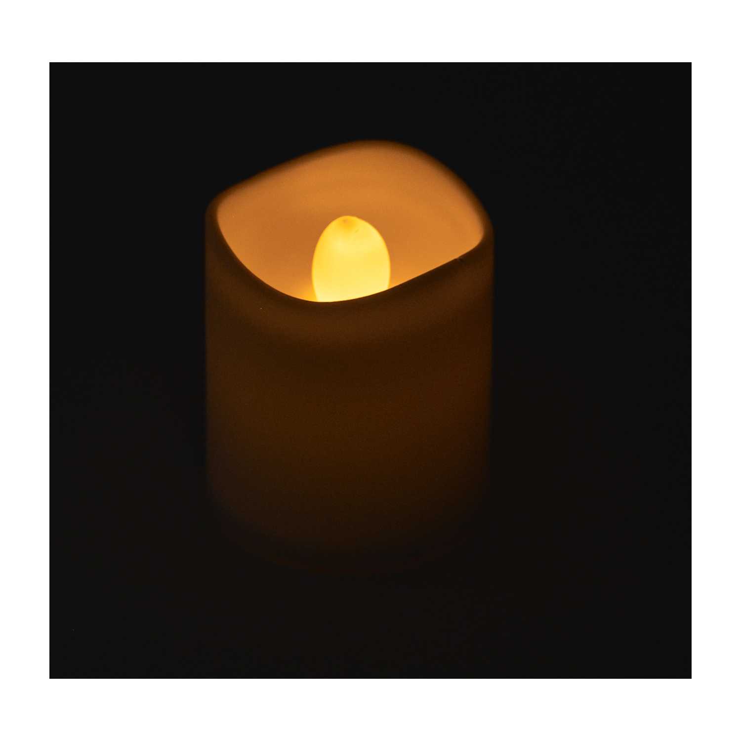 O'Canny LED-Kerzen 4er-Set, warmweiß, ca. 5 x 3, 8 cm