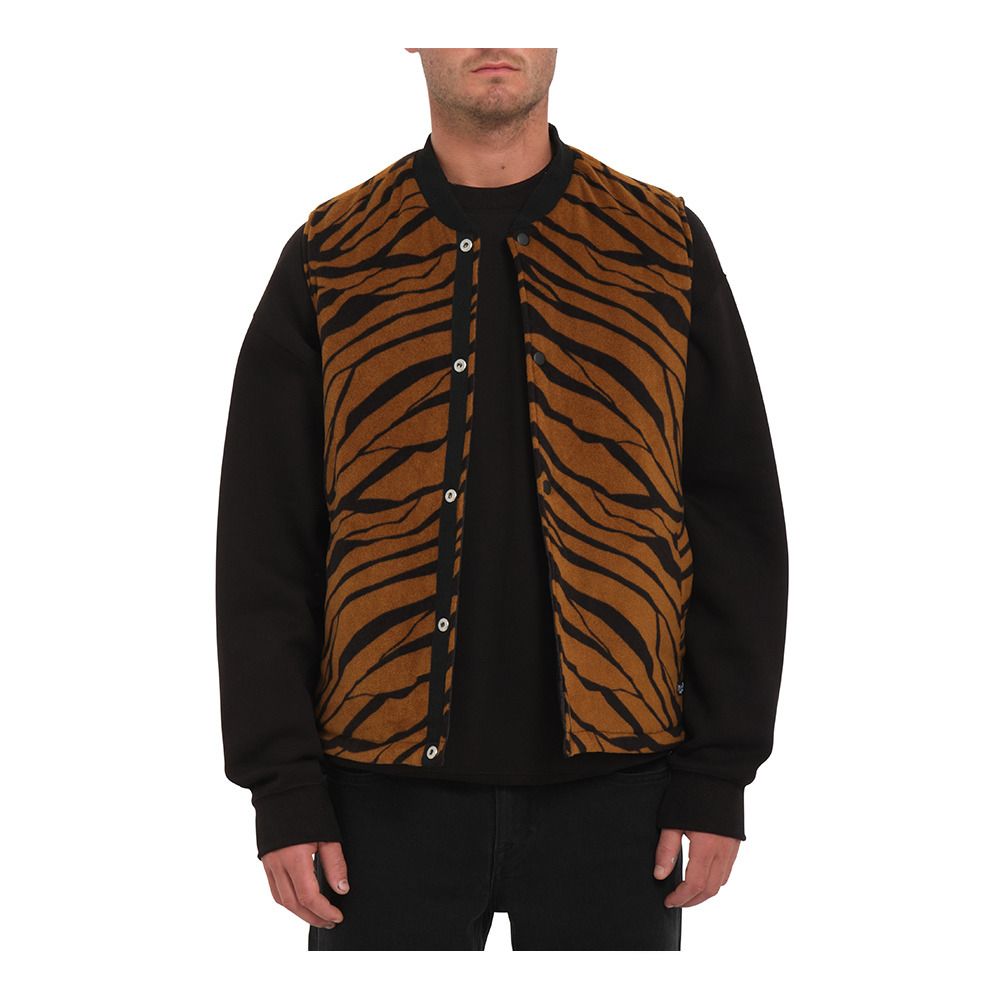 Volcom BOWERED - Veste Homme bitter chocolate