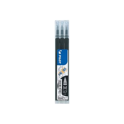 Pilot Frixion Ball - 36 Recharges pour rollers effaçables - 0,7 mm - noir