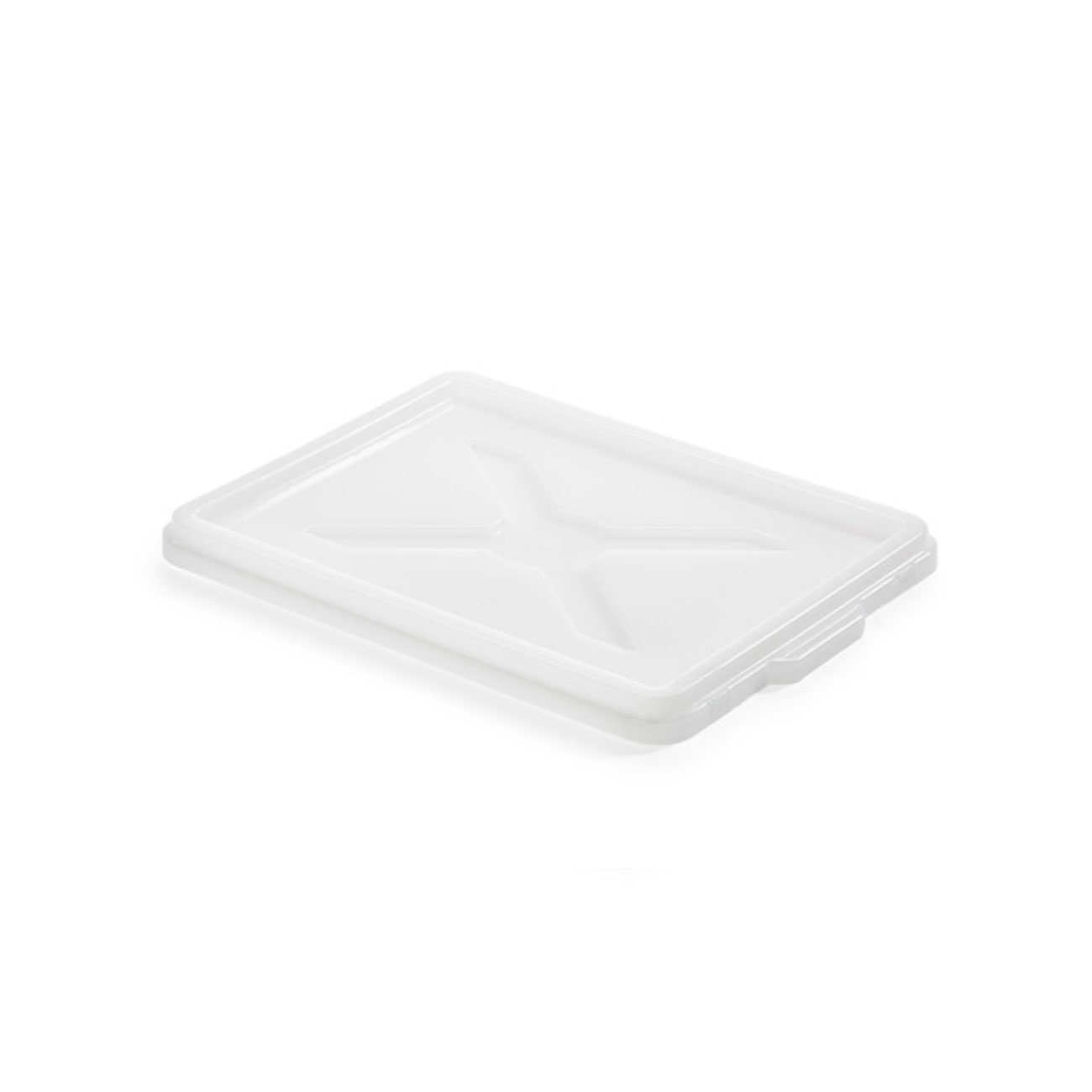 Couvercle blanc pour demi bac à pâtons 9L (400 x 300 x 30 mm) - Gilac