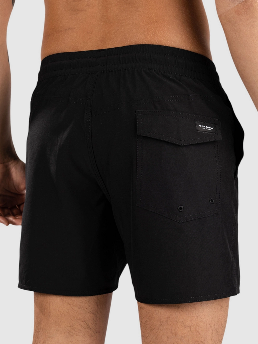 Volcom Lido Solid Trunk 16 Boardshorts black