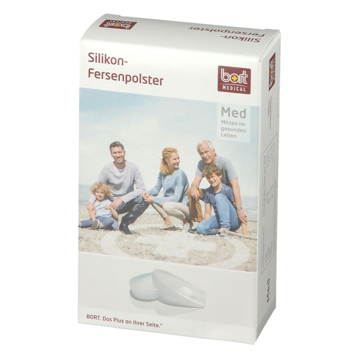 BORT Silikon-Fersenpolster Gr. S