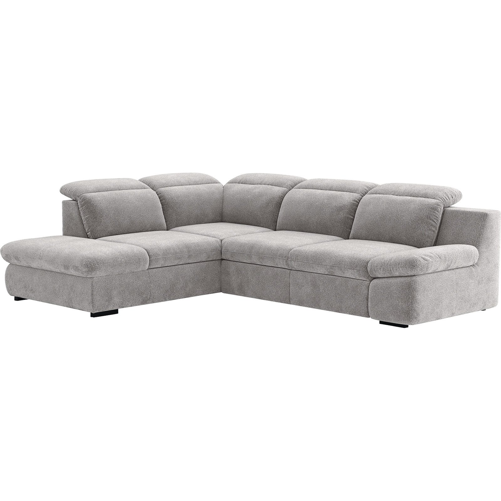 Ecksofa Lorena Stoff, Ottomane links