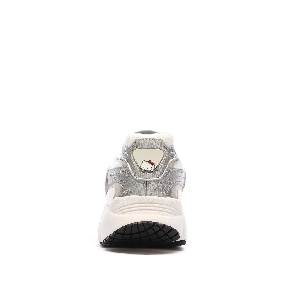 Adidas Baskets Blanches/Bleu Fille Adidas Ozmillen