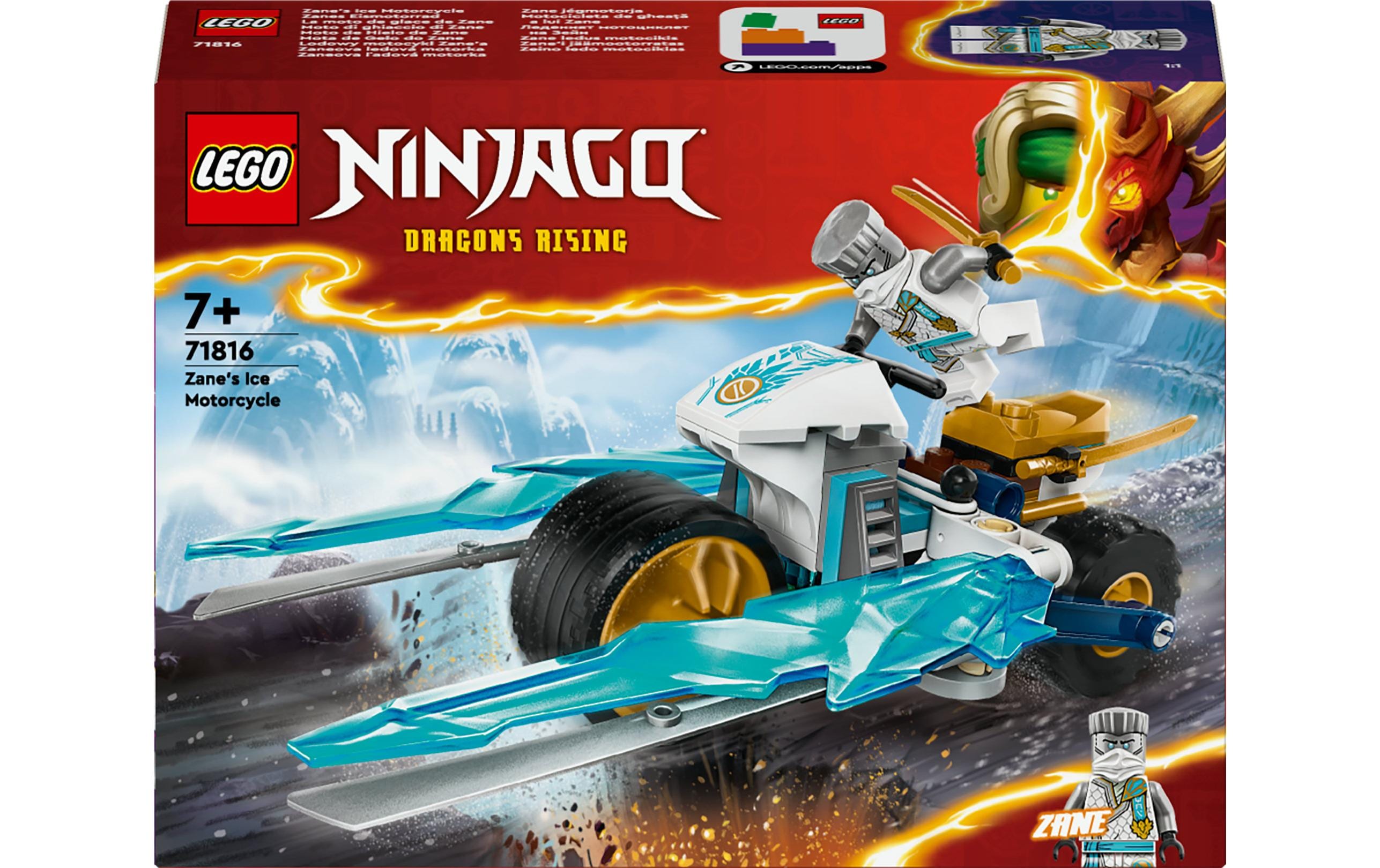 Ninjago Zanes Eismotorrad 71816Imposantes Motorrad-Spielset