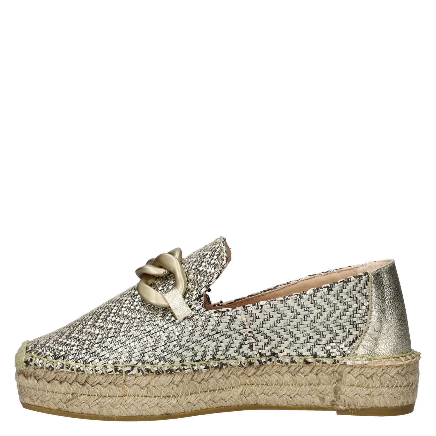 Fred de la Bretoniere June Li dames loafer Fred de la Bretoniere Goud
