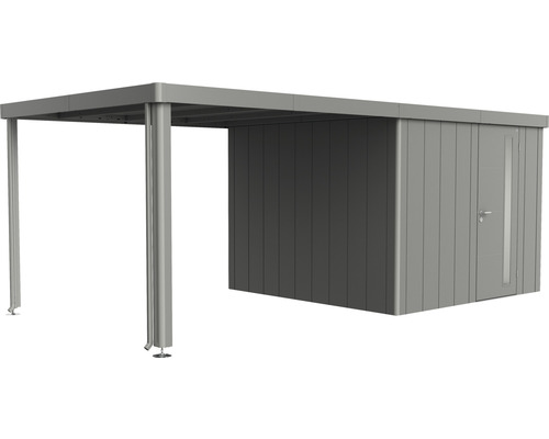 Biohort zijdak voor Neo tuinhuis, maten 3A/3B/3C/3D, 300 cm, kwartsgrijs metallic