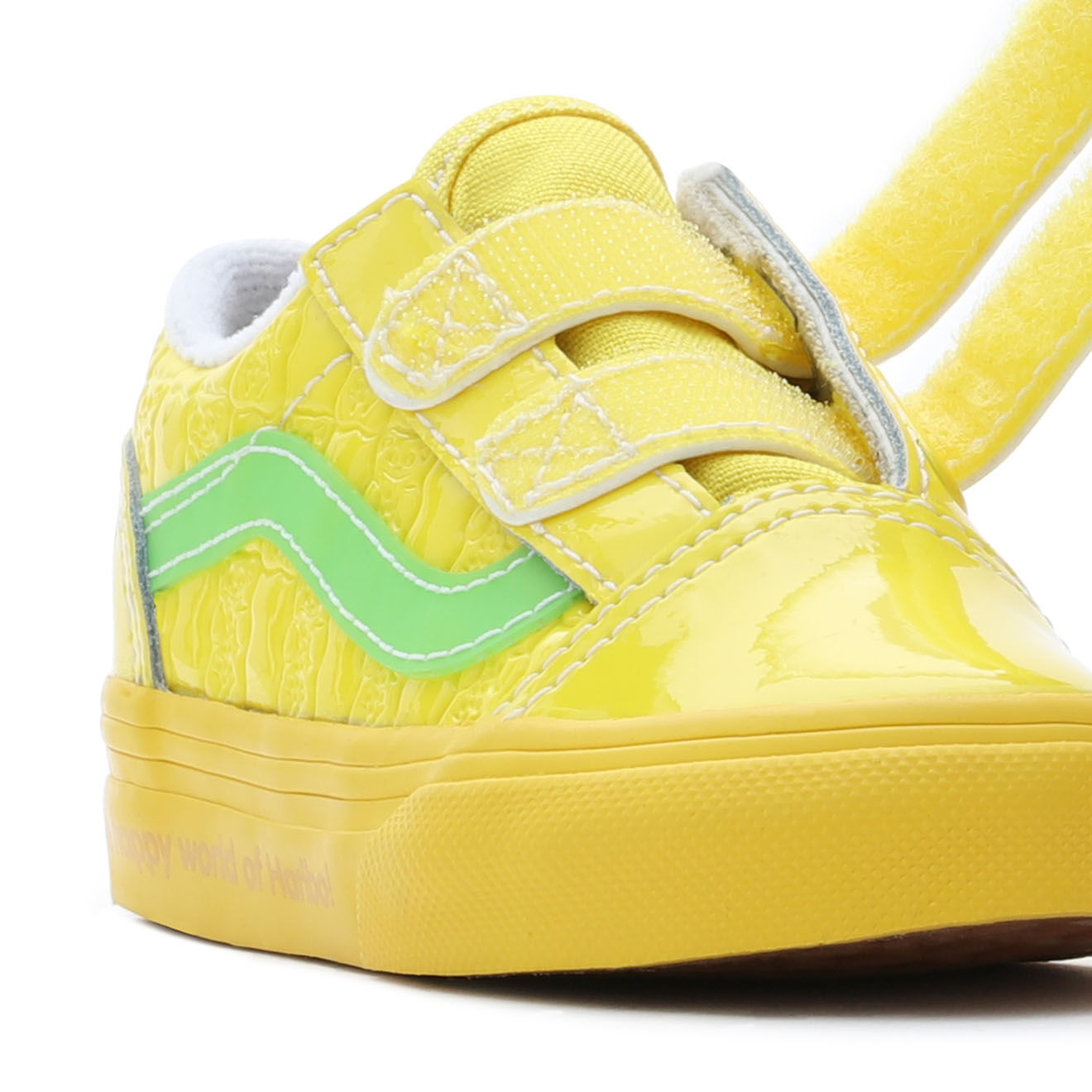 Vans Baskets en Cuir verni Vans x Haribo Old Skool V jaunes
