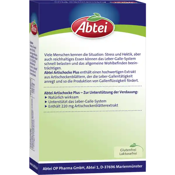 Artischocke Plus Leber und Galle