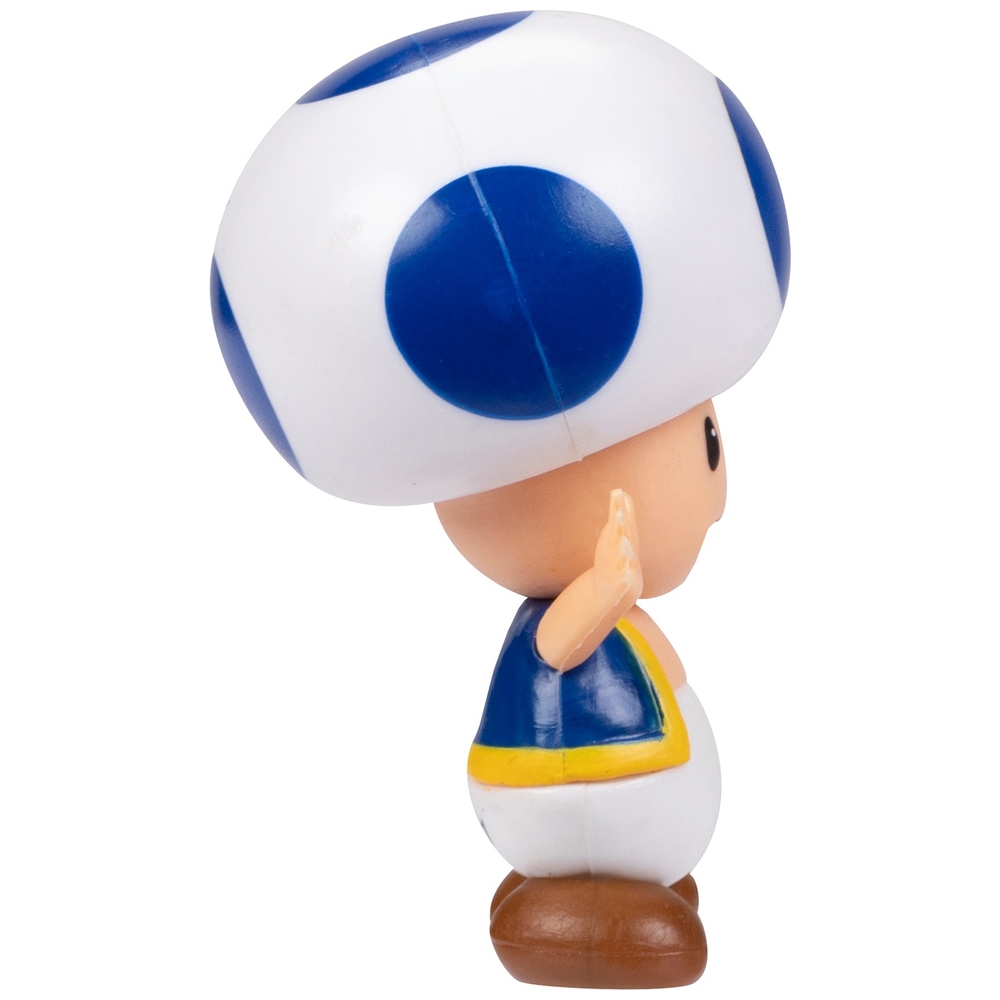 Nintendo Super Mario 6 cm blaue Toad-Figur