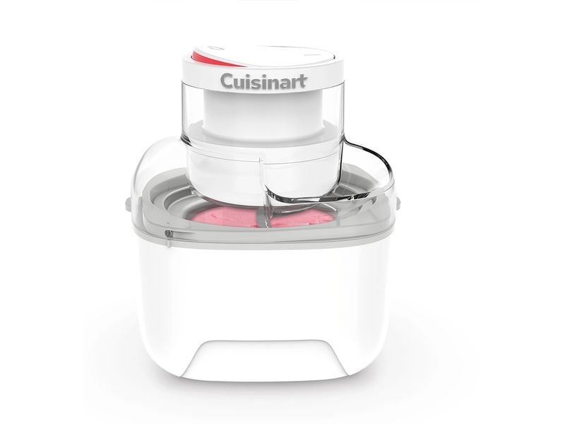 Cuisinart Glacemaschine ICEM10E 0.475 l, Weiss Eismaschine