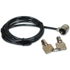 Port Designs 901210 câble antivol Noir