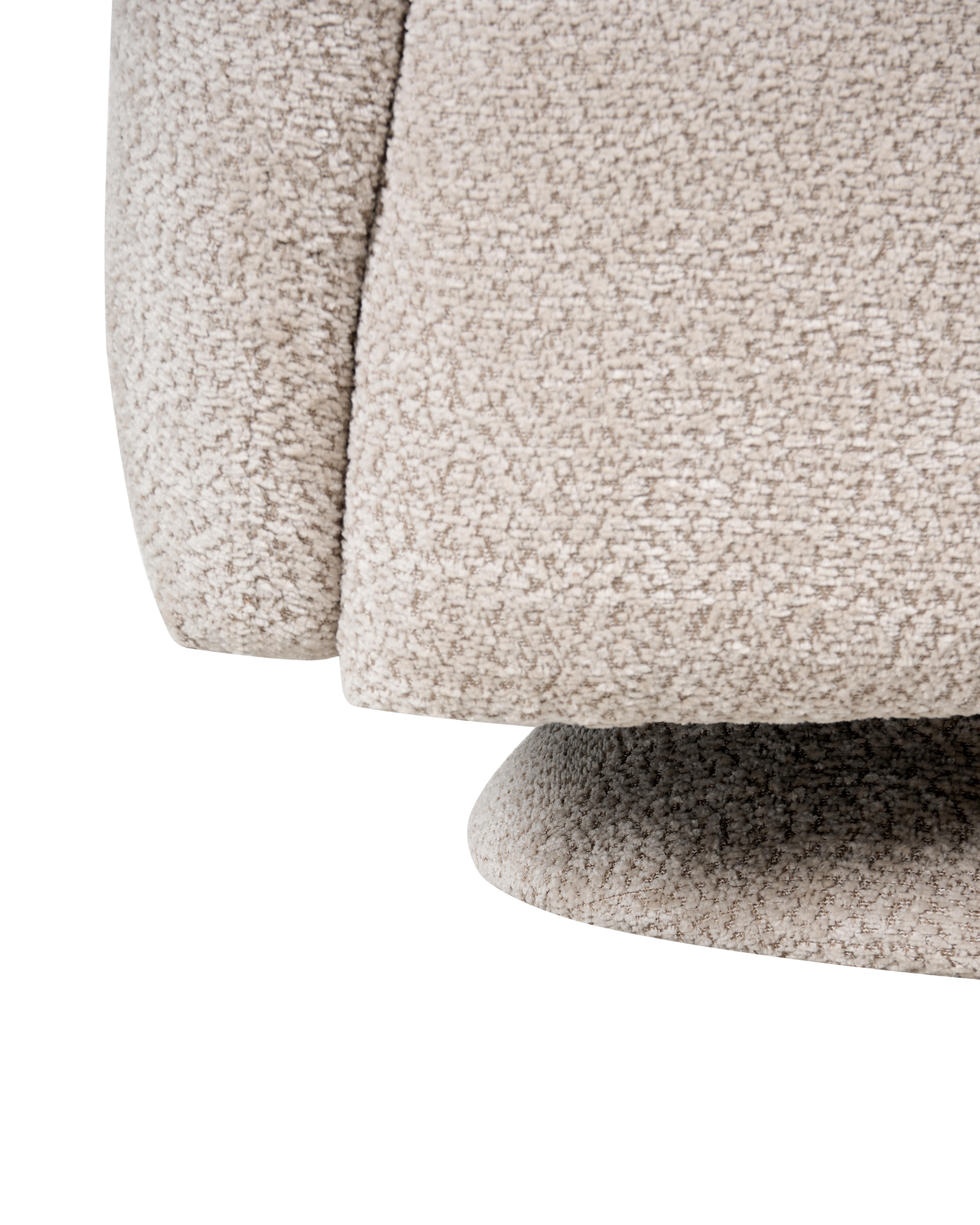 Draaifauteuil AAPUA Stof Beige