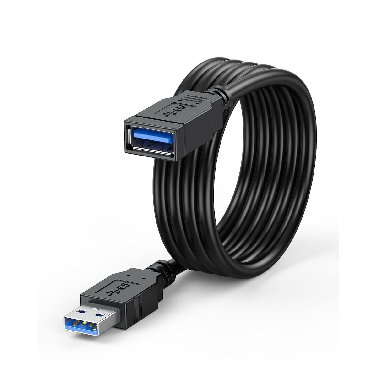 NÖRDIC USB 3.0 type A skjøtekabel 1m