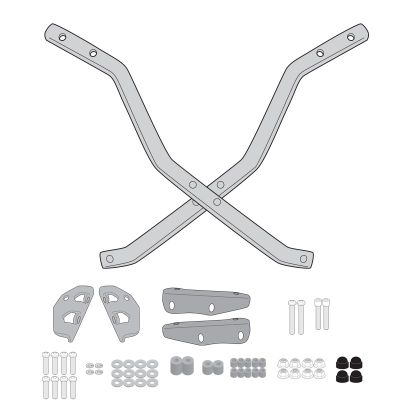 Support top case Givi MONOKEY/MONOLOCK - Noir