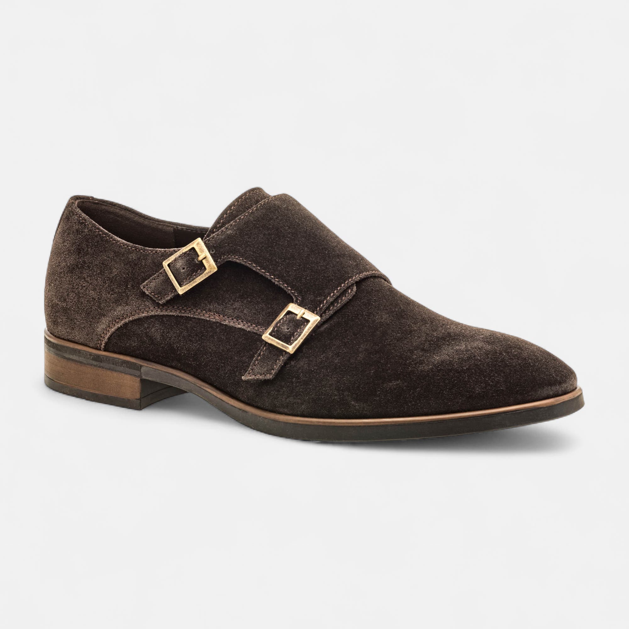 Derbies Homme en cuir marron