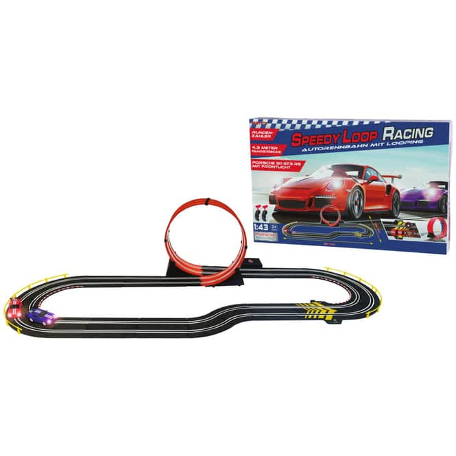 Autorennbahn mit Looping - Speedy Loop Racing