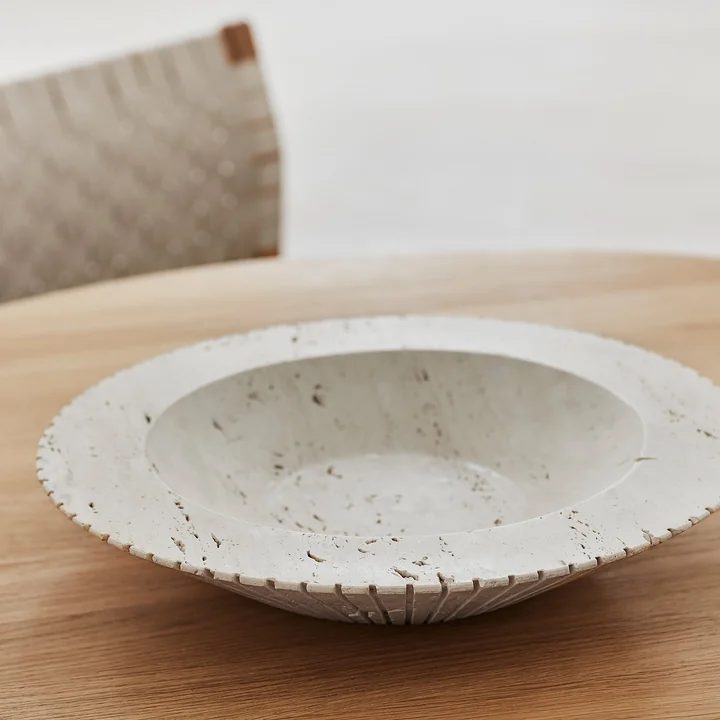 Fredericia - Locus Schale, Ø 40 cm, Travertin