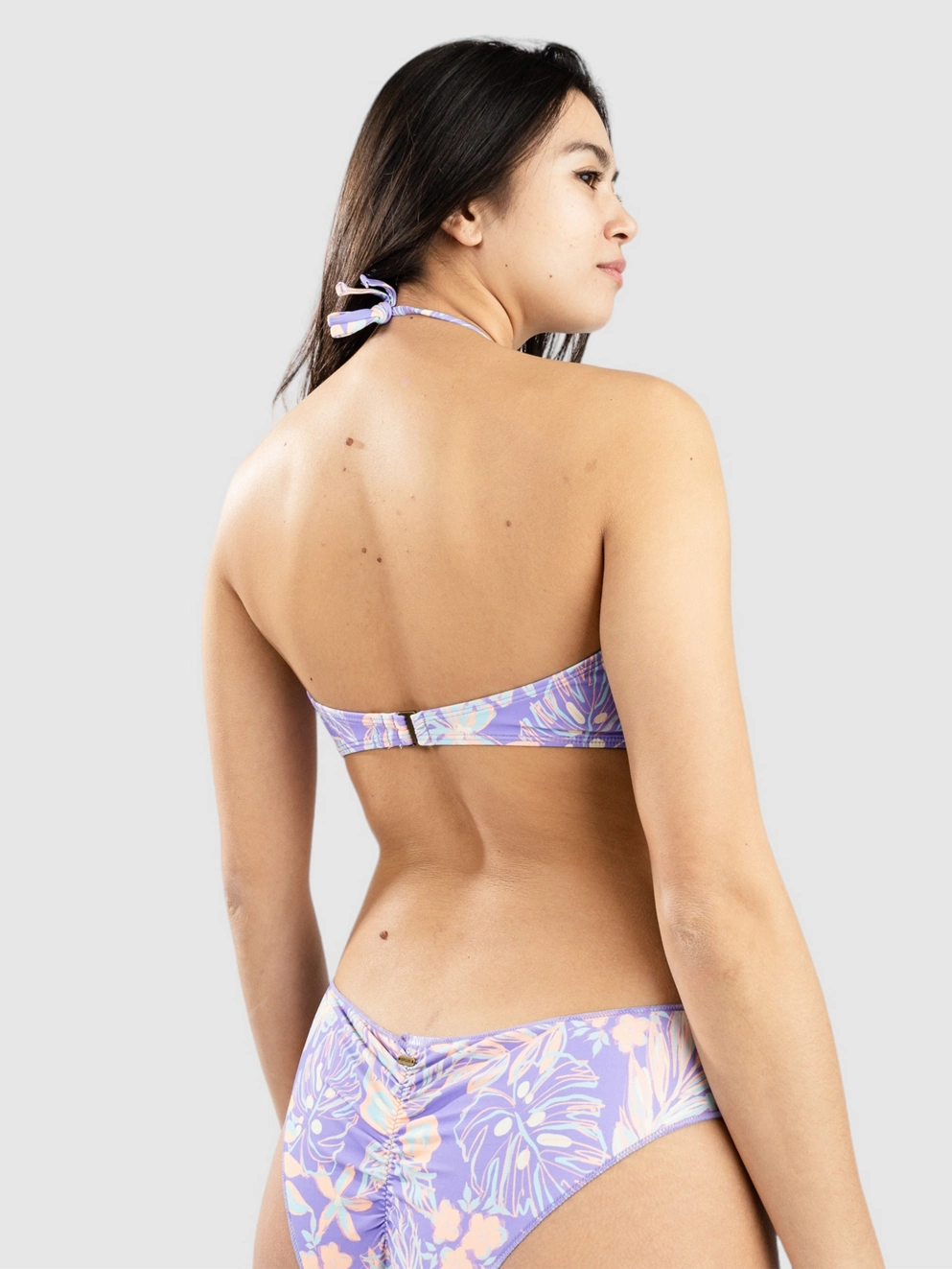 Rip Curl Palm Party Halter Bikini Top purple
