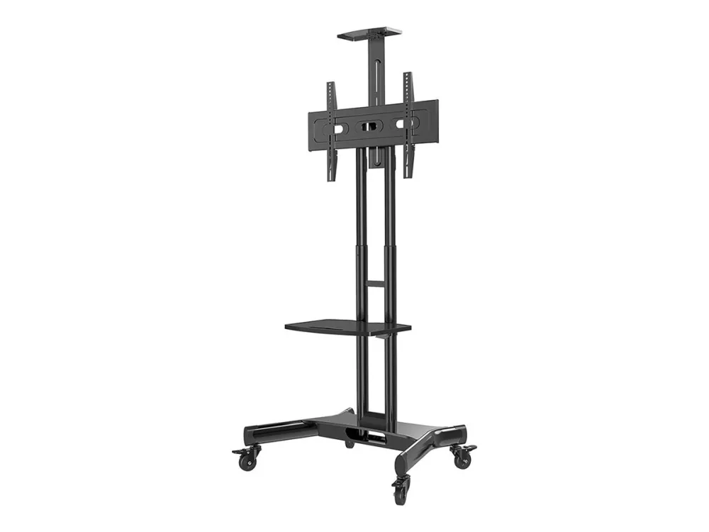 Neomounts NM-M1700 - Vogn med hjul - for LCD display - sort - skærmstørrelse: 32