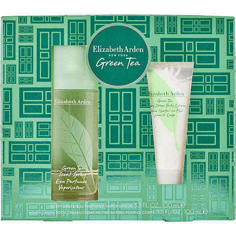 Gaveæske Green Tea Scent spray og bodylotion