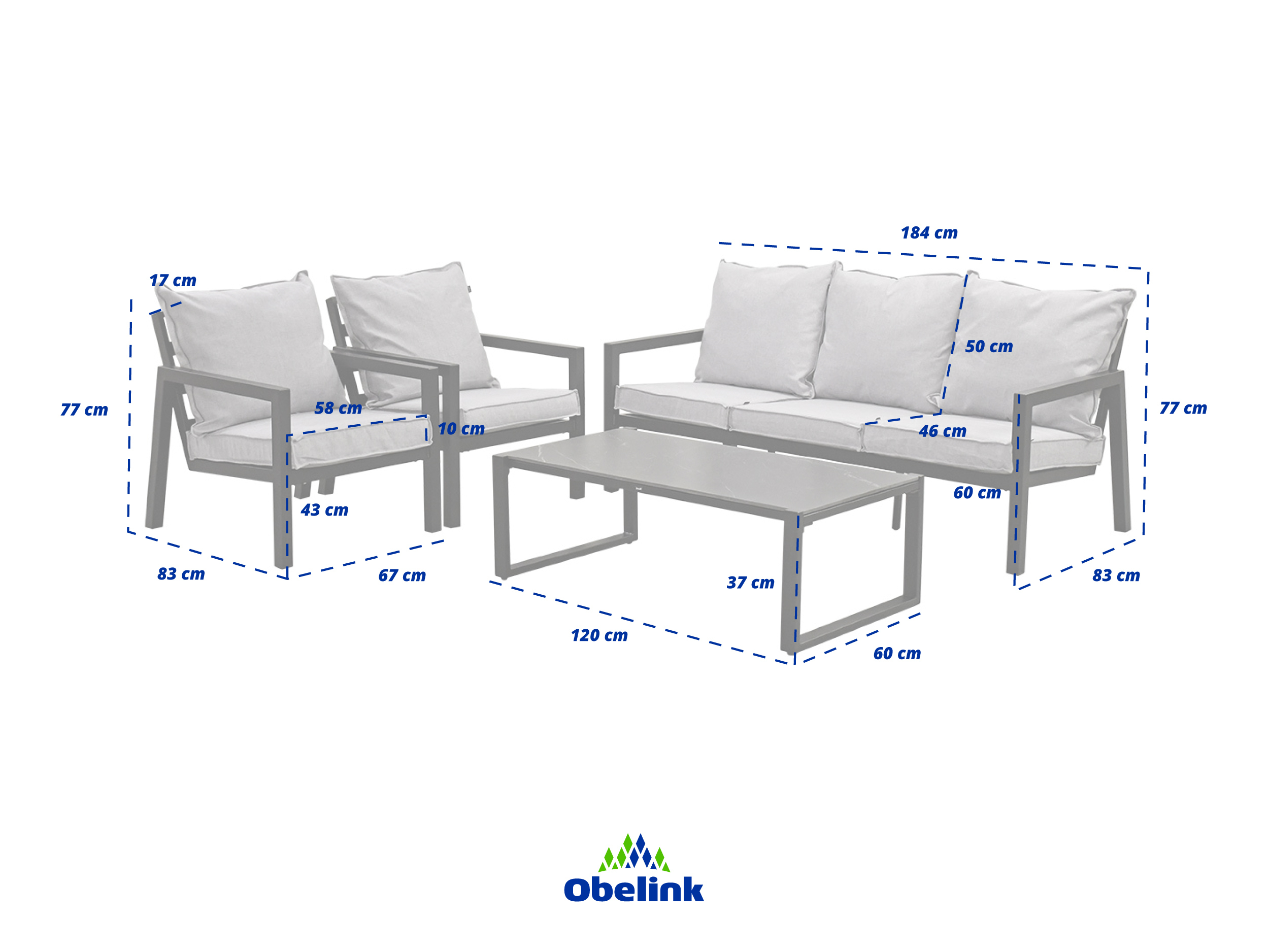 Hartman Mallorca loungeset