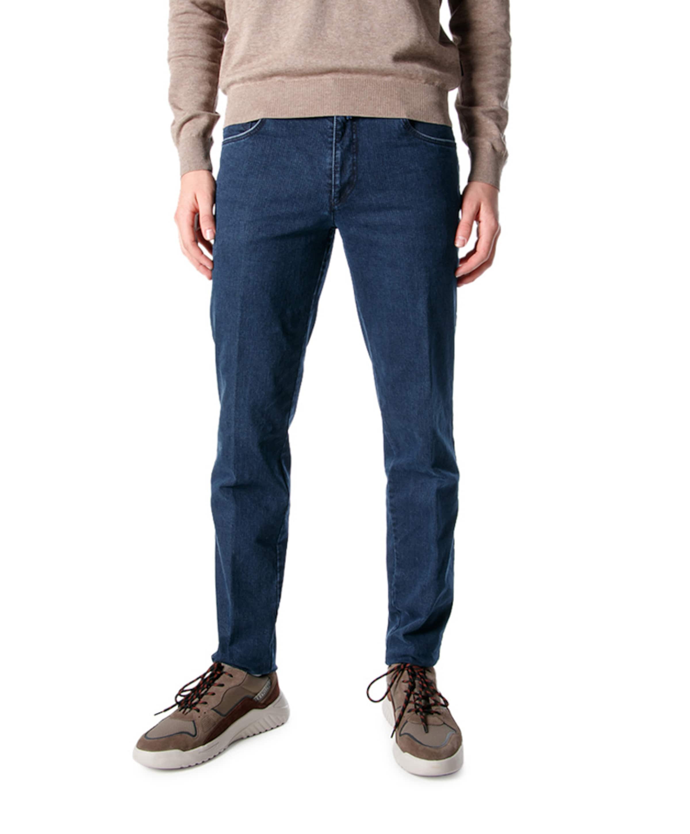 Com4 Swing Front Basic Jeans blauw