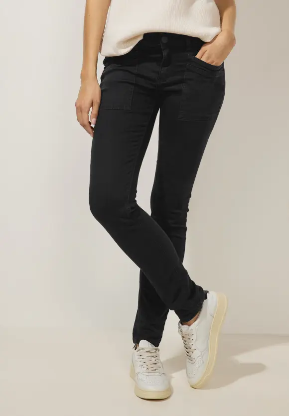 Casual Fit Jeans - clean black wash