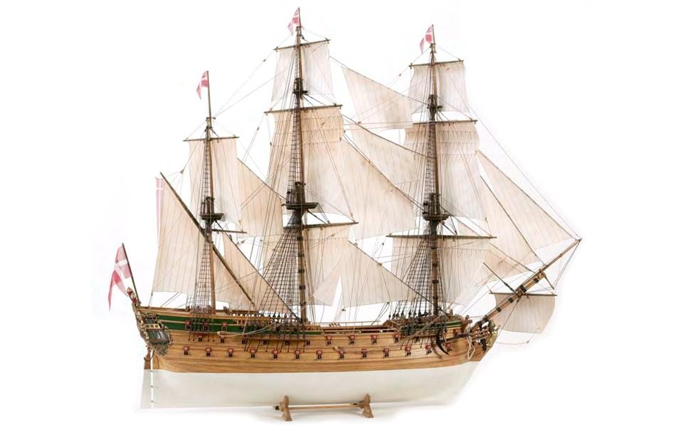 Bausatz Segelschiff Norske Love, 1010 mm 1:75<br>Detailgetreuer Segelschiff Modellbausatz