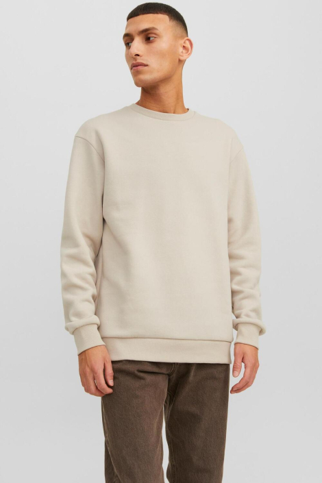 Jack & Jones ecru heren sweater
