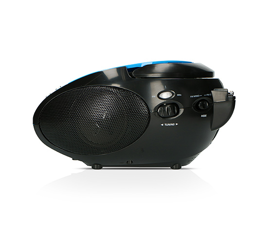 Lenco »SCD-24 Boombox« CD-Player mit Radio und Kopfhöreranschluss, blau