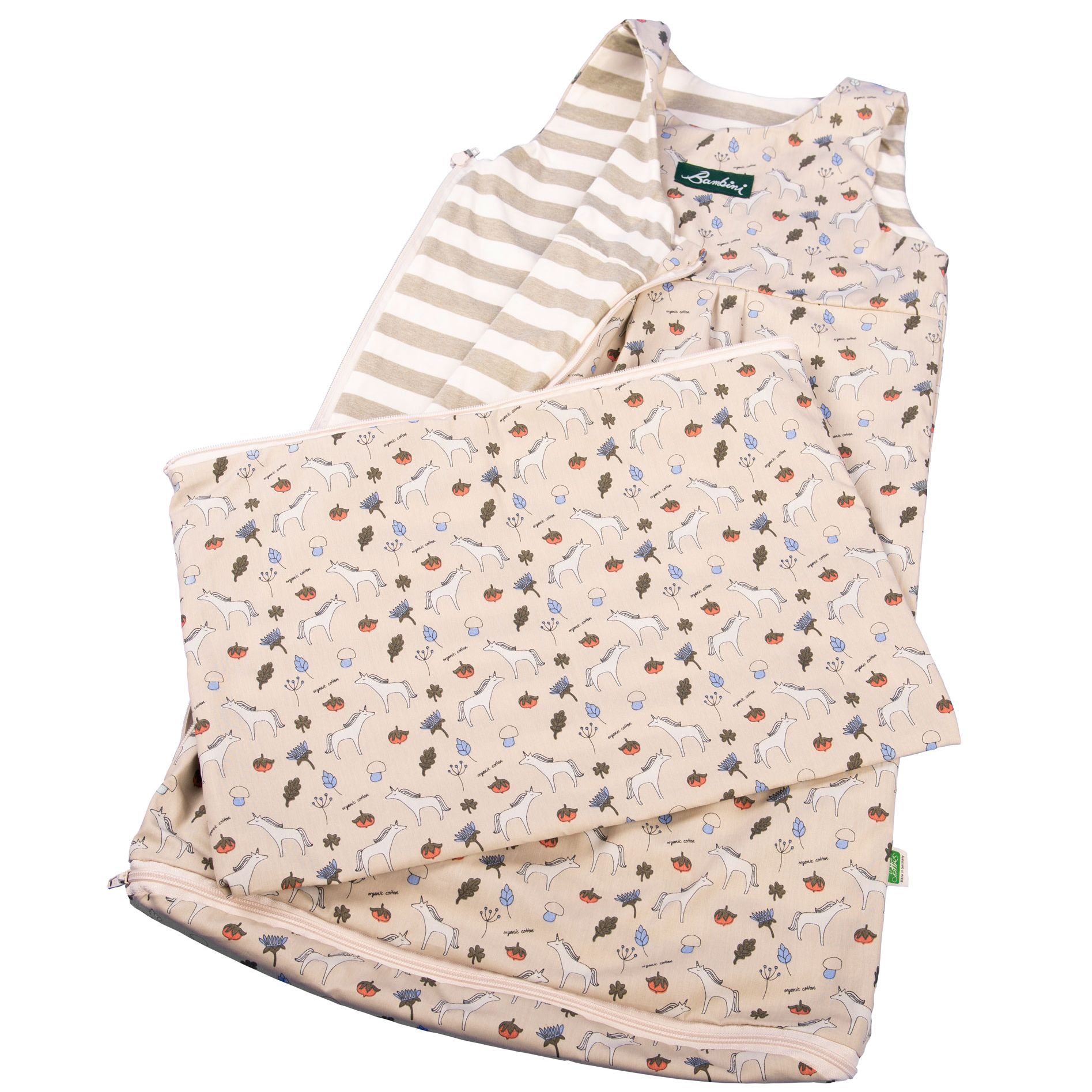 Lotties Sommer Schlafsack Einhhorn
