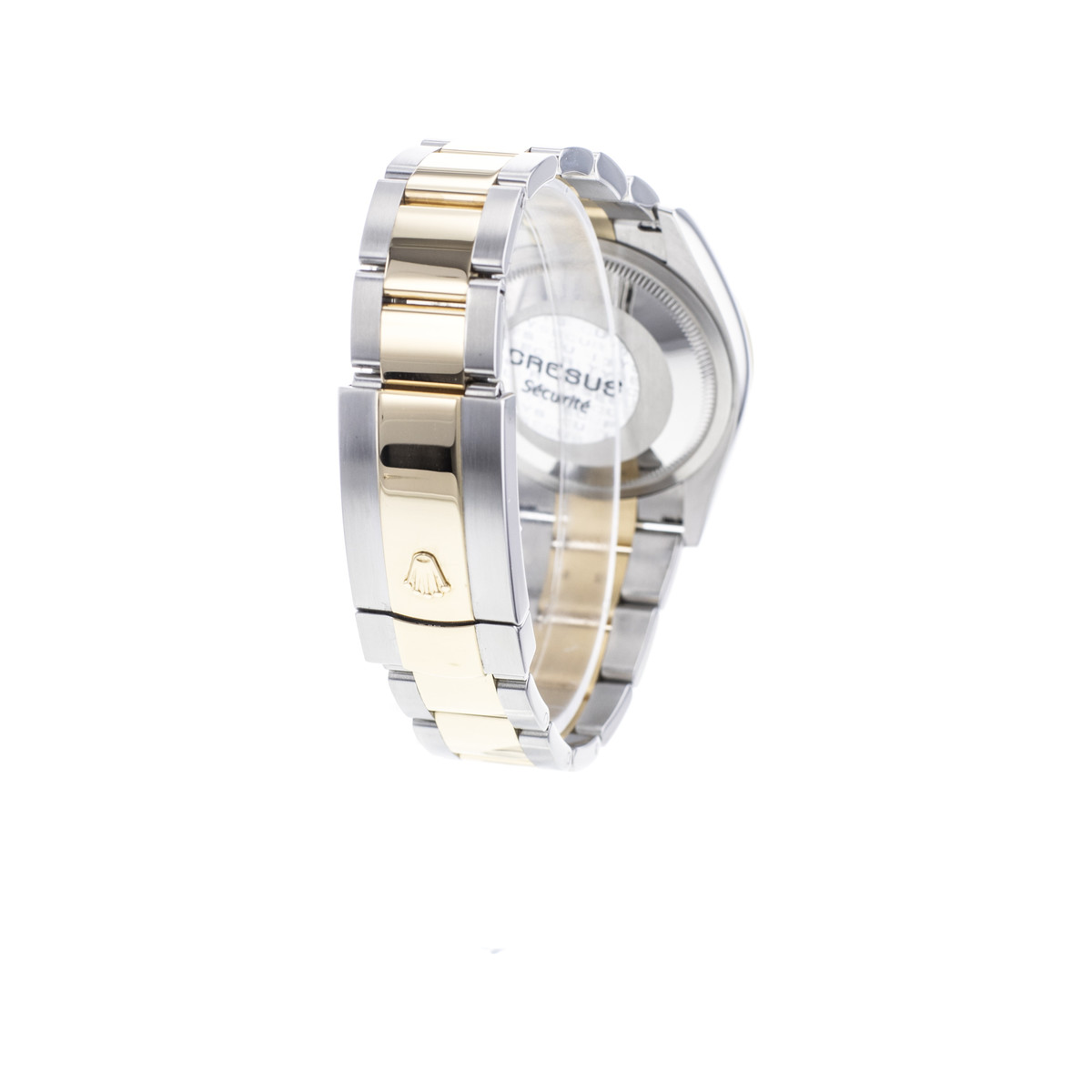Montre d'occasion Rolex DateJust mixte automatique or jaune et acier