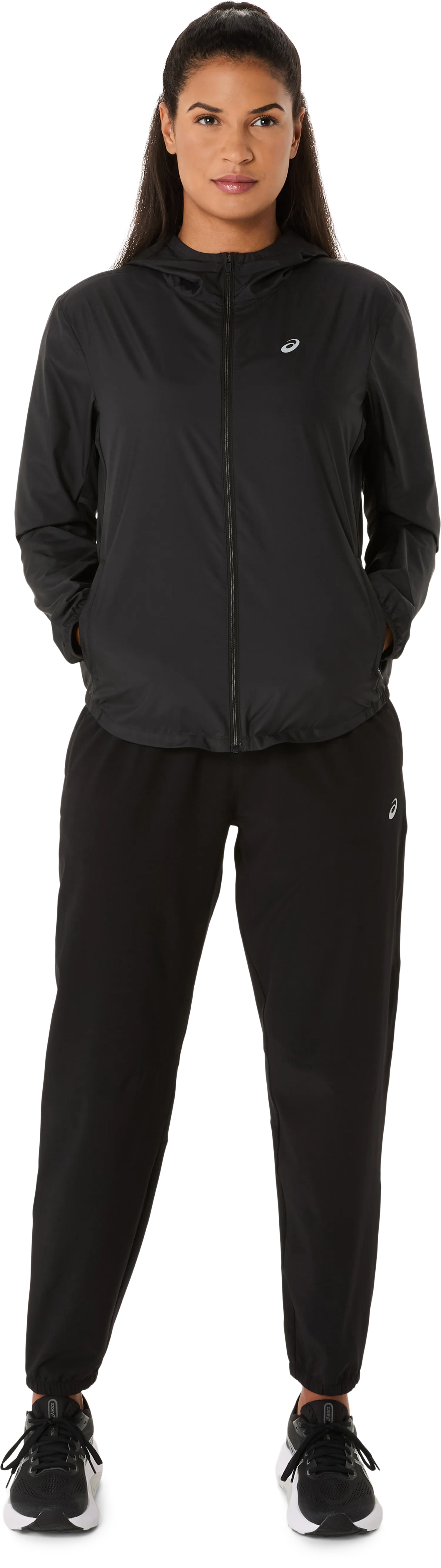 Asics Wms Asics Core Woven Pant Performance Black
