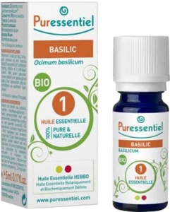 PURESSENTIEL Basilikum ätherisches Öl Bio, 5 ml