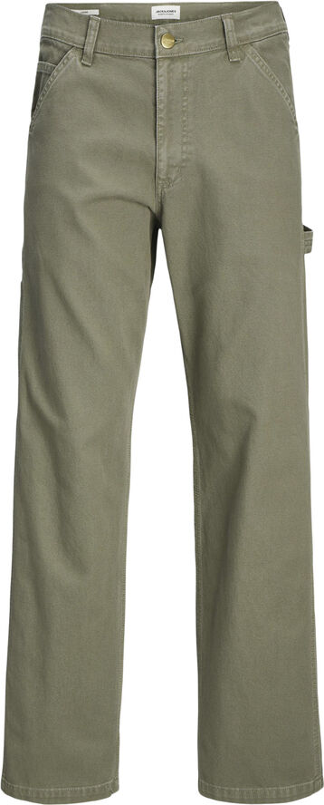 Jack & Jones JPSTEDDIE CARPENTER PANTS NOOS Dusty olive