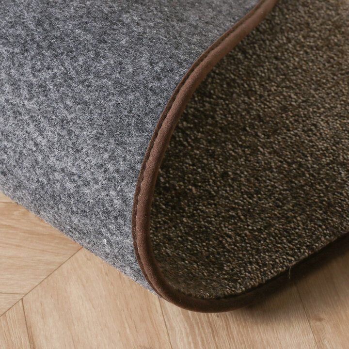 Organisch vloerkleed - Mellow Blauw/Taupe