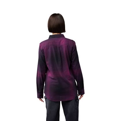 Chemise Fox TRAILDUST FLANNEL FEMME - Rouge