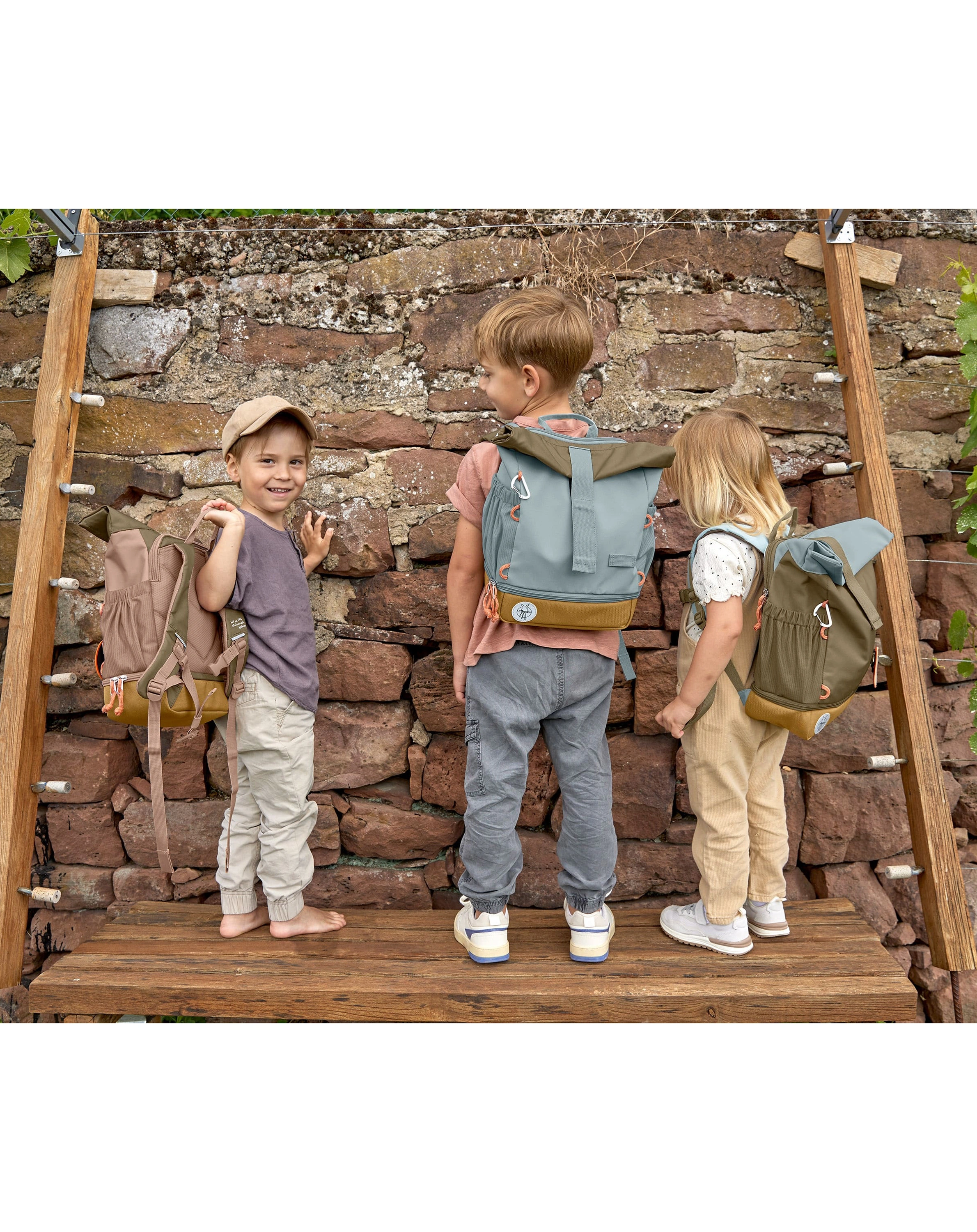 Rolltop-Rucksack NATURE (32,5x23x11) in olive