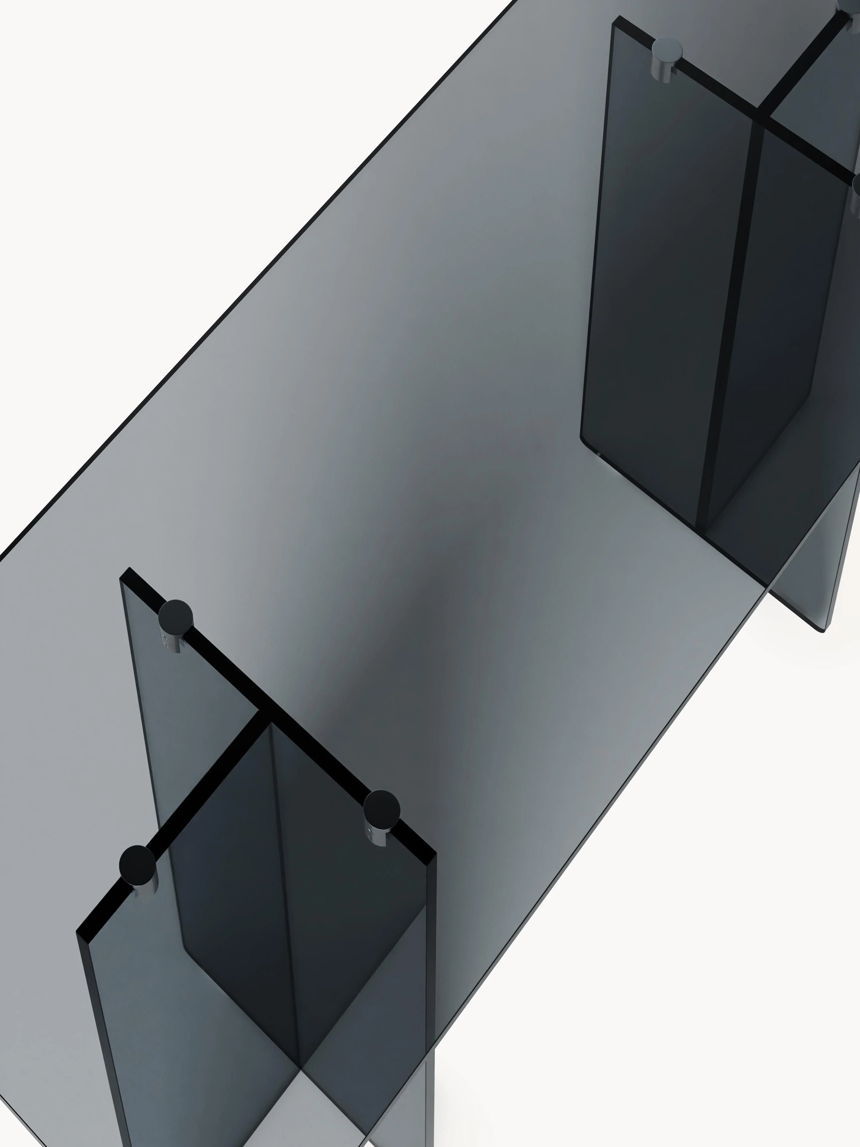 Glazen wandtafel Anouk