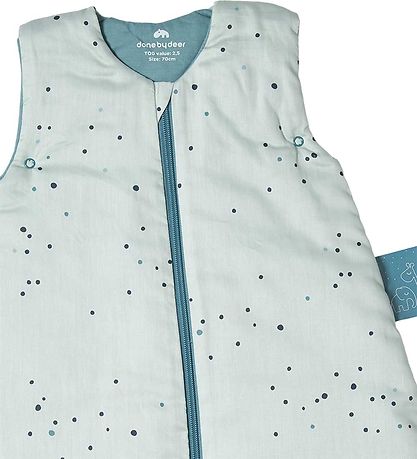 Done By Deer Sovepose - 70 cm - Blåe Dreamy Dots