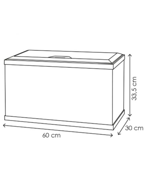 Ciano Aquarium 60 Led Cf80 60x30x34 cm - Aquaria