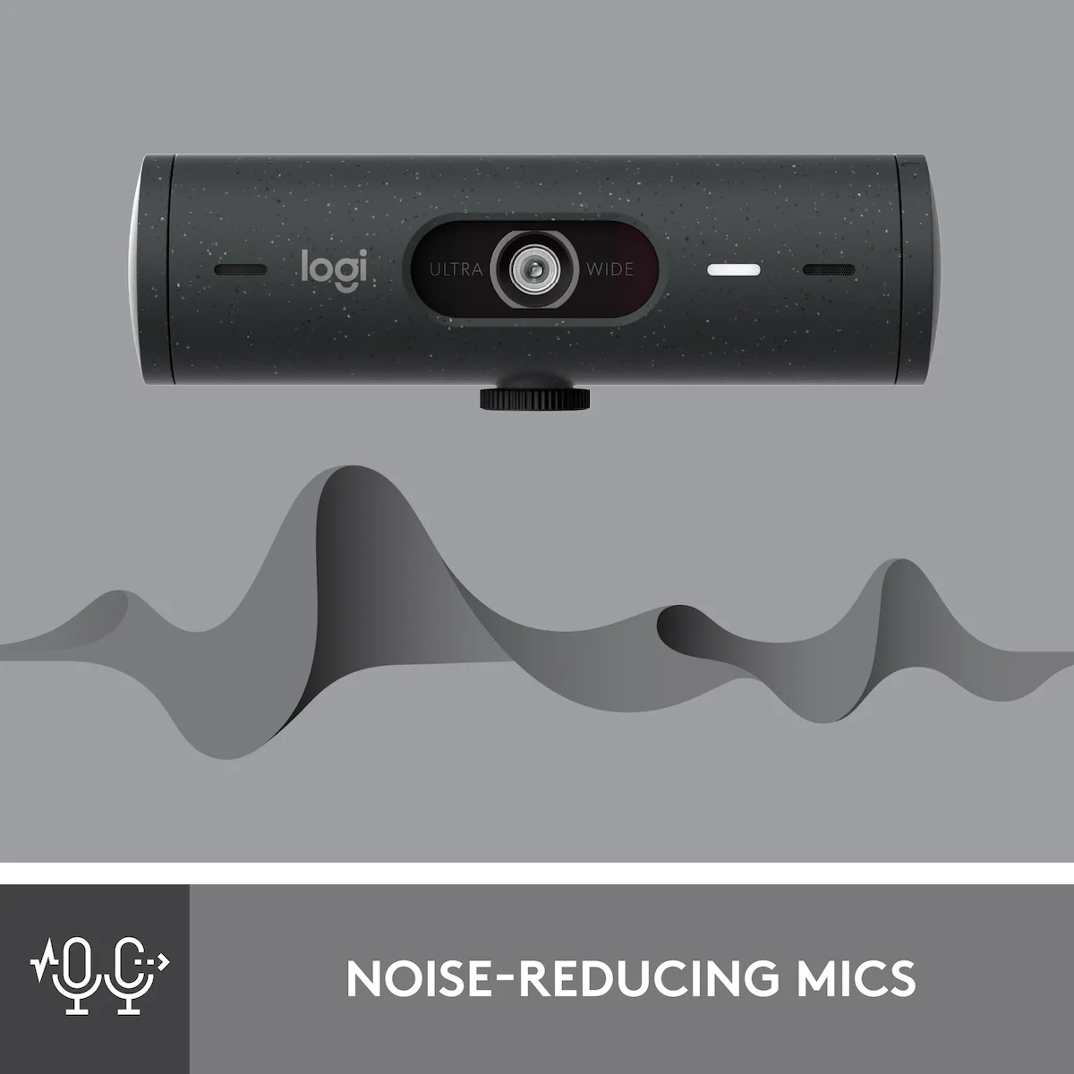 Logitech Brio 500 webkamera (grafitt)