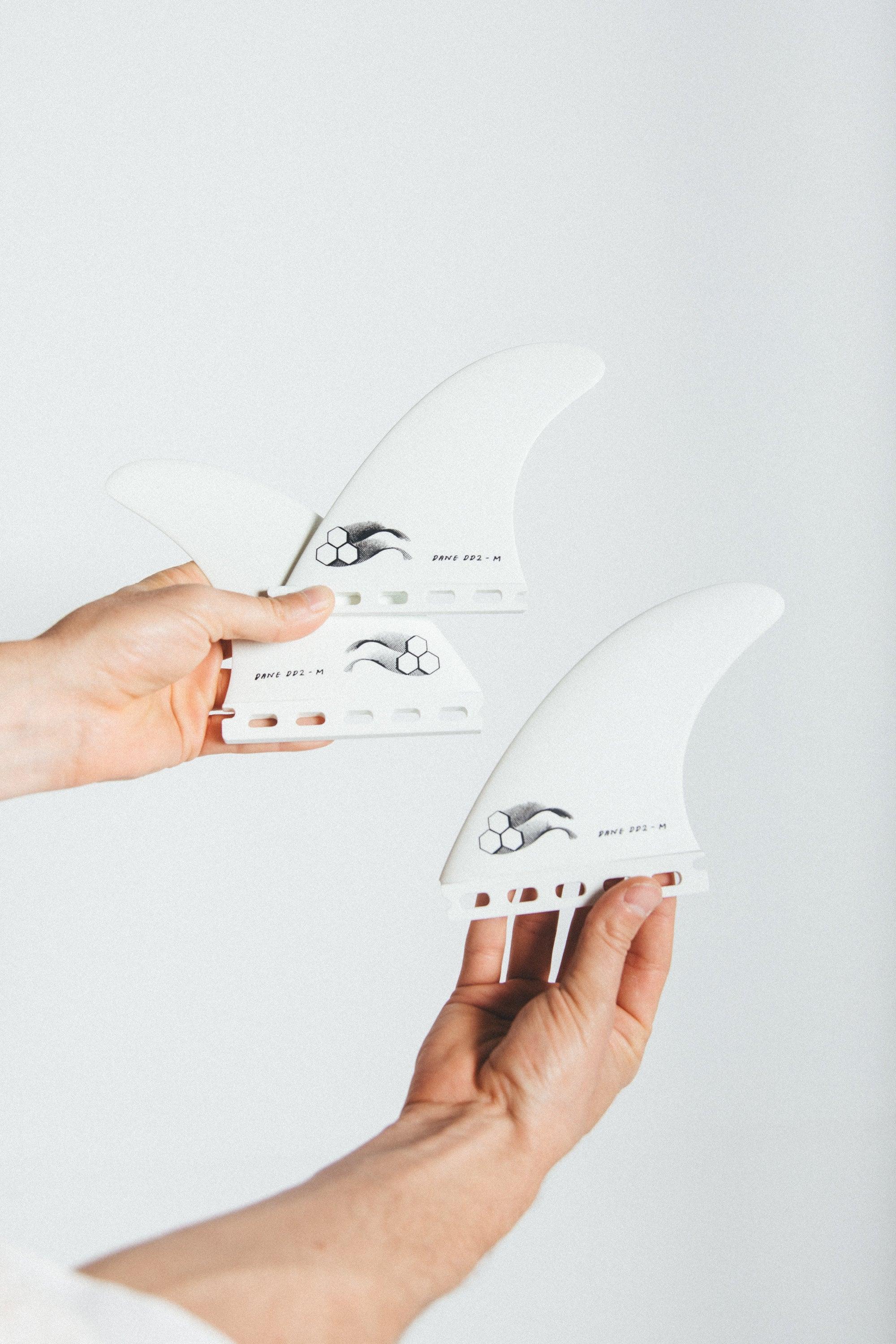 Channel Islands Dane DD2 - Thruster - Fiberglass - White - M