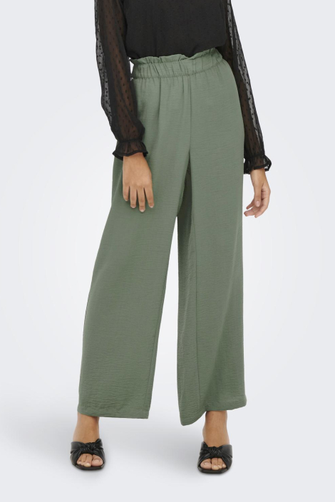 Jacqueline de Yong groene dames broek