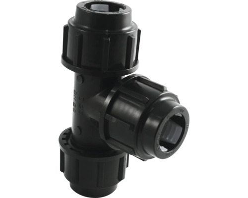 T-stuk voor ventilatiesysteem 20x20x20 mm