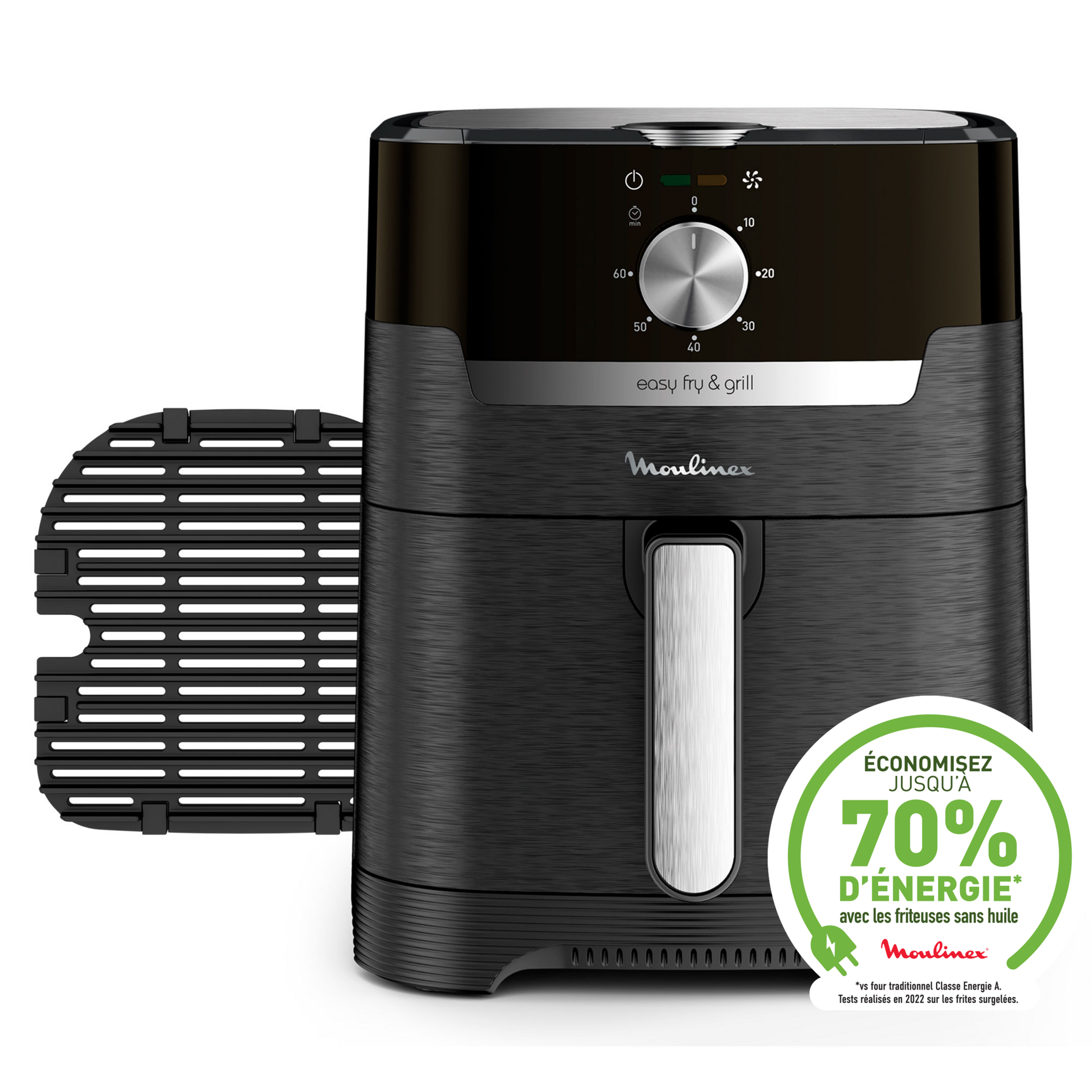 Easy Fry & Grill, Friteuse sans huile 4,2L (6 pers.), air fryer, grill