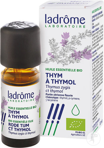 Ladrôme Thym À Thymol Huile Essentielle Bio 10ml
